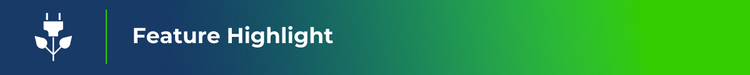 feature highlight newsletter header gradient